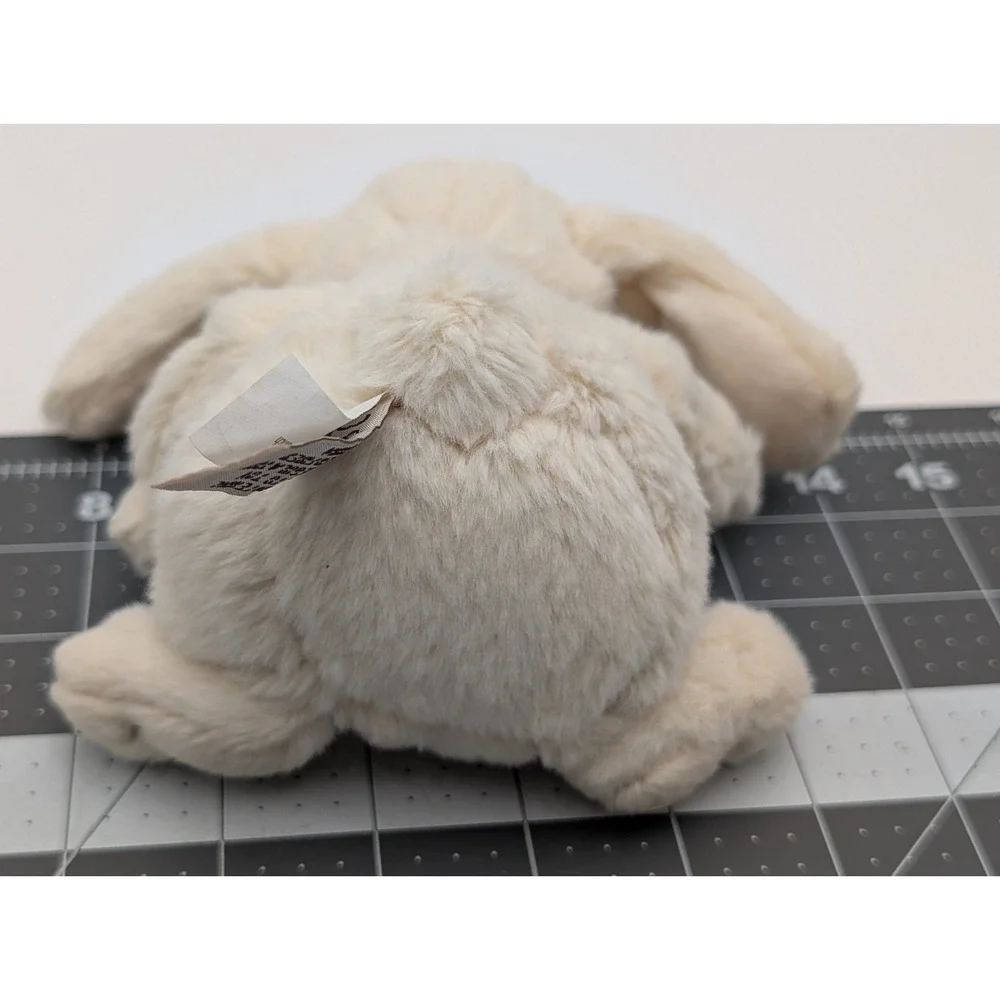 Dilly Dudu Rabbit Plush Bunny 6‎ Inch Cream Stuffed Animal Toy